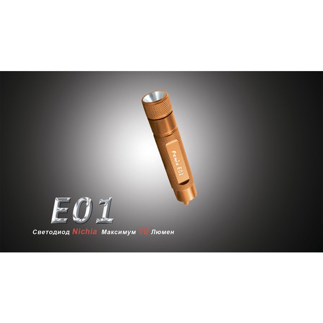 Фонарь Fenix E01 Nichia white GS