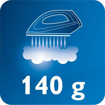 Паровой удар до 140 г