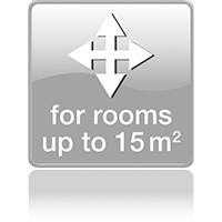15m2 rooms