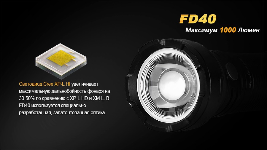 Фонарь Fenix FD40 Cree XP-L HI LED