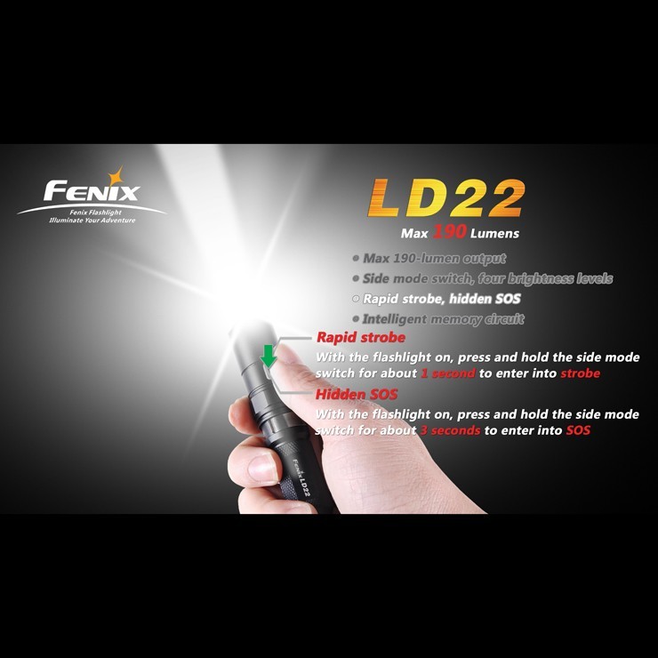 Фонарь Fenix LD22 Cree XP-G (R5)