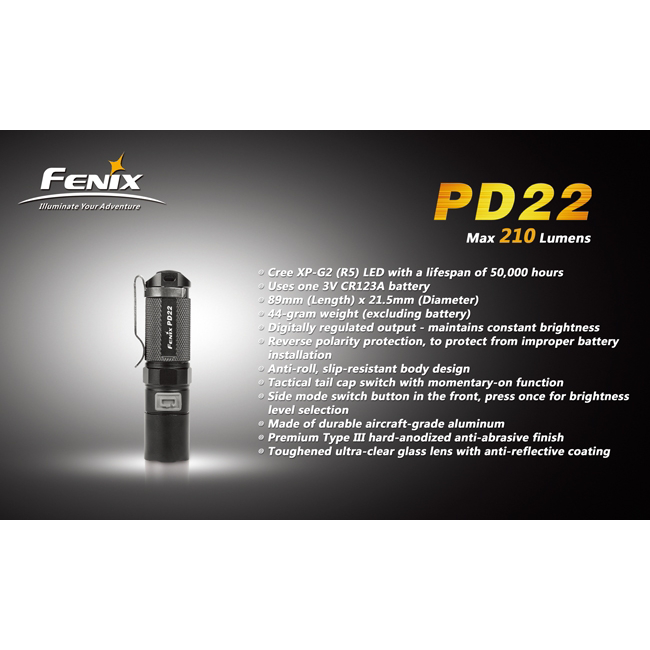 Фонарь Fenix PD22 Cree XP-G2 (R5)