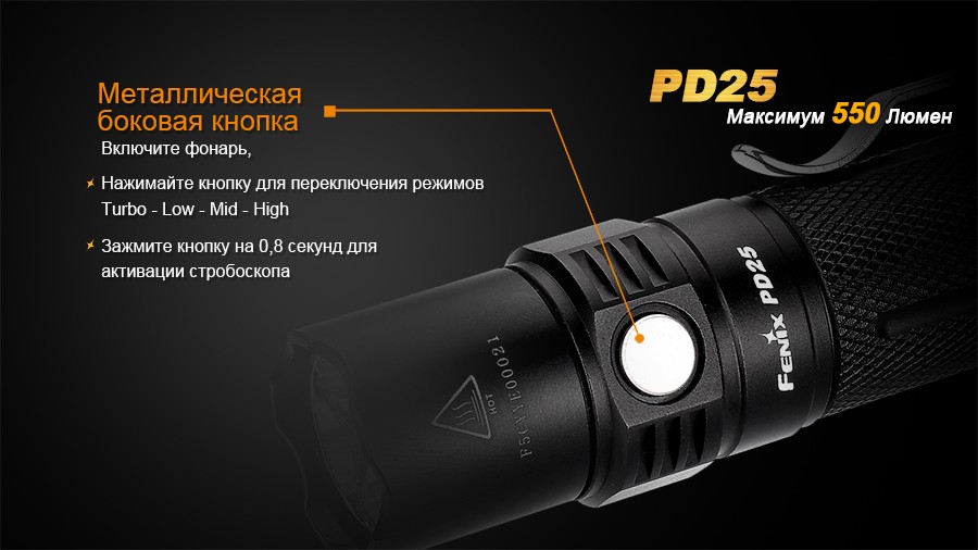 Фонарь Fenix PD25 Cree XP-L