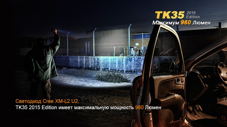 Фонарь Fenix TK35 (2015 Edition) Cree XM-L2 (U2) LED