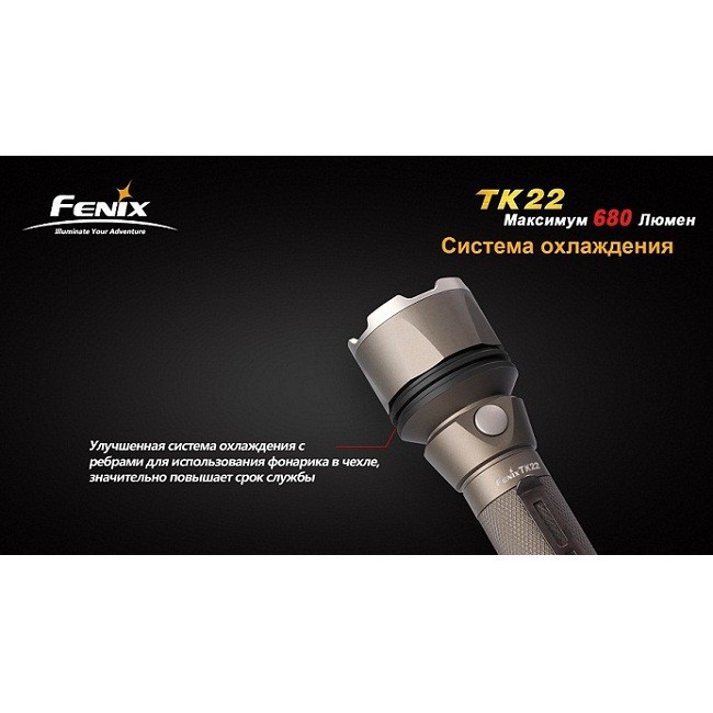 Тактический фонарь Fenix TK22 Cree XM-L2 (T6)