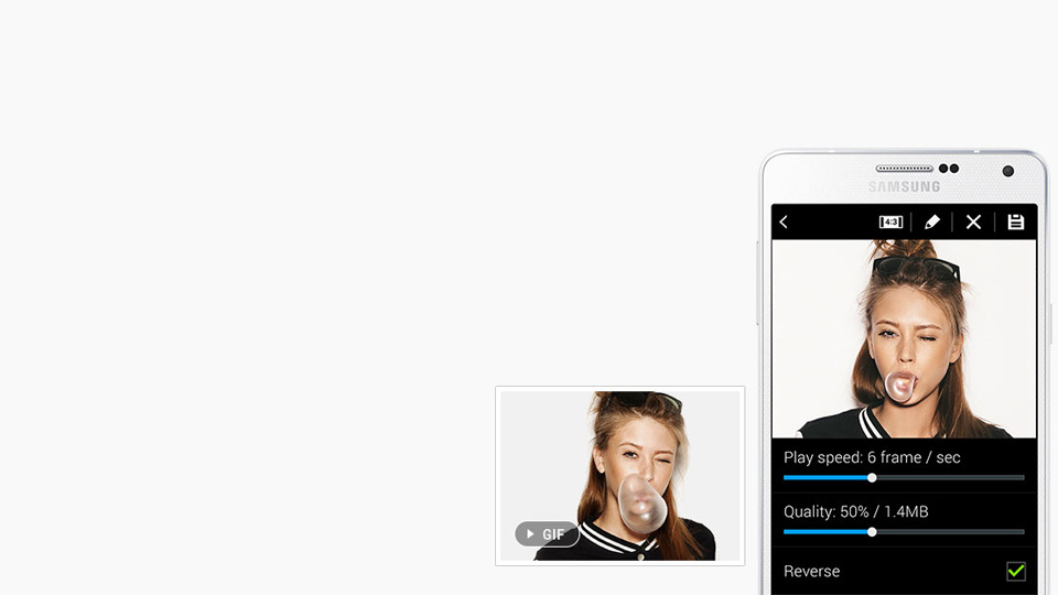 Сделайте селфи более интересным с GIF-анимацией