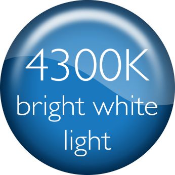 Лампы CrystalVision излучают яркий белый свет 4300 К и гарантируют совершенство стиля