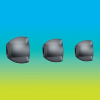 3 сменные резиновые насадки обеспечивают удобную посадку