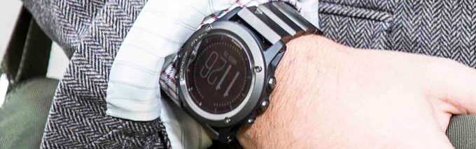 Часы Garmin fenix 3 Sapphire с металлическим браслетом