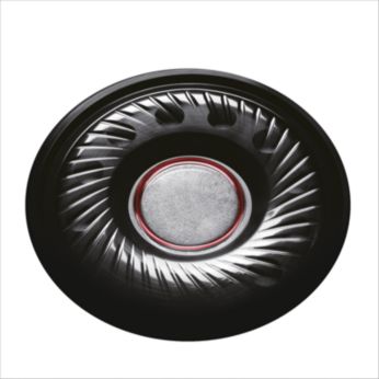 40-мм излучатели с неодимовыми магнитами для мегабасов и мощного звука