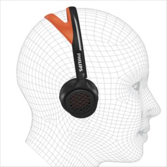 Удобное оголовье оптимально повторяет контуры уха